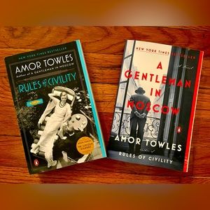 NEW books by Amor Towles